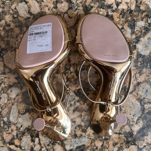 GIANVITO ROSSI
Leather Spice Sandals 95 - Picture 10 of 12